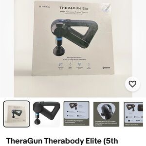 Therabody Theragun Elite with Attachments